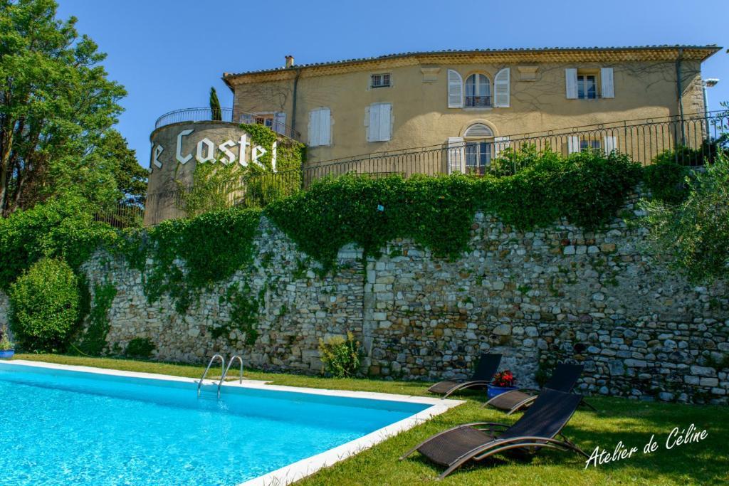 Le Castel Du Mont Boise Hotel Montboucher-sur-Jabron Bagian luar foto